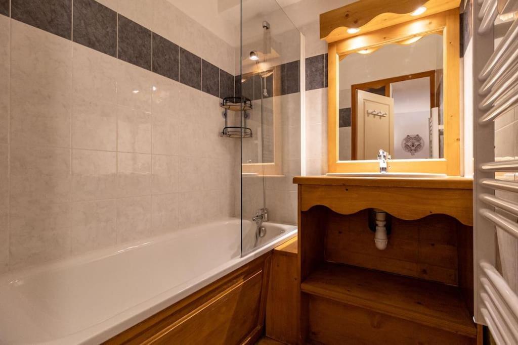 T2 + Coin Montagne - Wifi/Piscine - Les Orres 1800 Apartment Ngoại thất bức ảnh