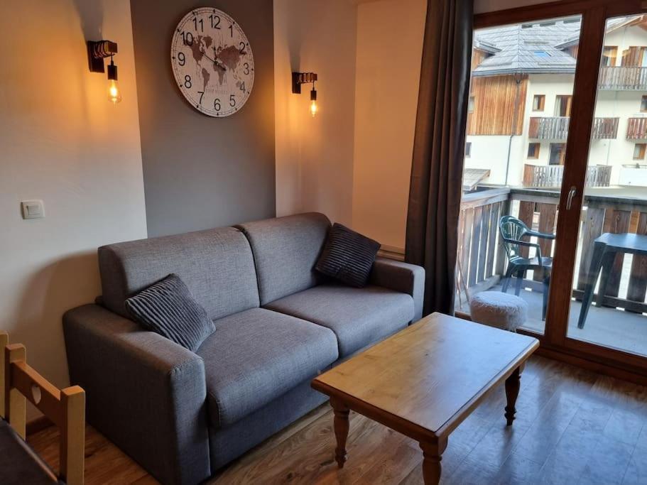 T2 + Coin Montagne - Wifi/Piscine - Les Orres 1800 Apartment Ngoại thất bức ảnh